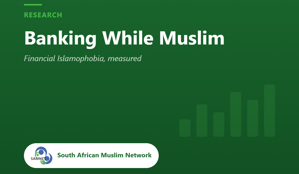 SAMNET: Banking While Muslim: Financial Islamophobia, Measured