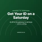 Home Affairs Saturday opening — an ID is the gateway to services and to voting