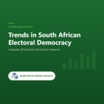 SAMNET: Electoral Commission Research: Trends in South African Electoral Democracy