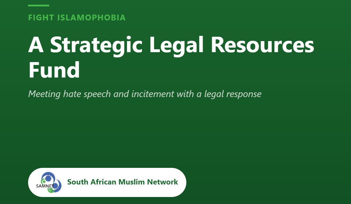 SAMNET card: A Strategic Legal Resources Fund